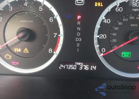 2008 Honda Accord 2.4 Ex z USA, uszkodzony, nr VIN 1HGCP26778A054394